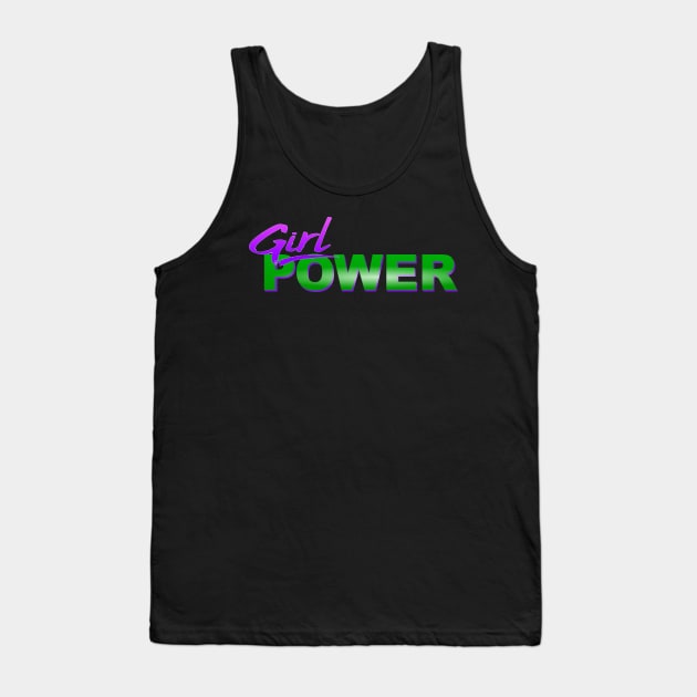 Girl Power Tank Top by triggerleo